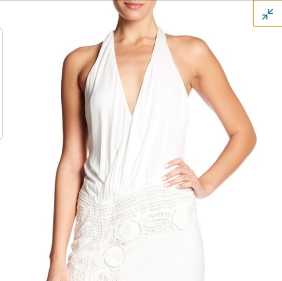 $695 S - Haute HippieThe Lux Crochet Lace Dress - Picture 5 of 5